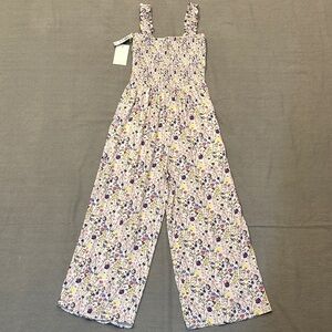 Aritzia Wilfred Chianti Jumpsuit — Birchwheat Floral Print XS NWT